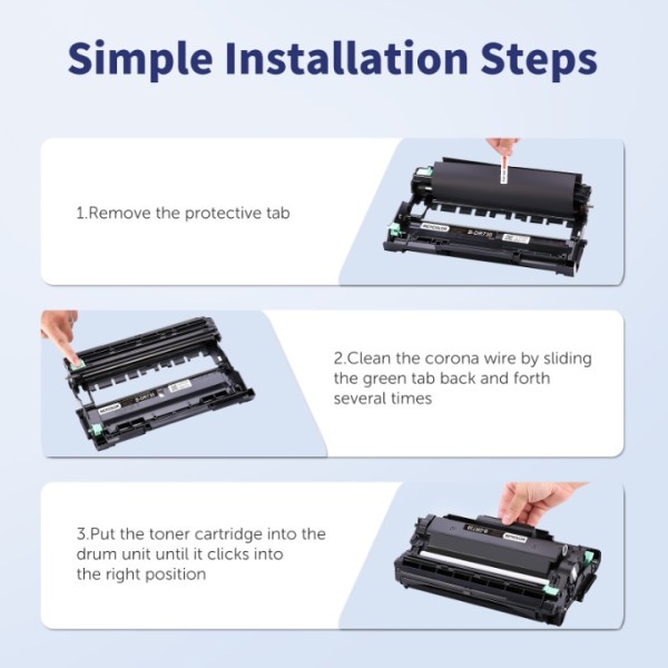 MCYCOLOR Compatible DR730 Drum Unit Replacement for Brother DR-730 DR 730 to Use with MFC-L2710DW MFC-L2750DW HL-L2395DW HL-L2370DW HL-L2350DW HL-L2390DW DCP-L2550DW Printer (2 Pack, NOT Toner)